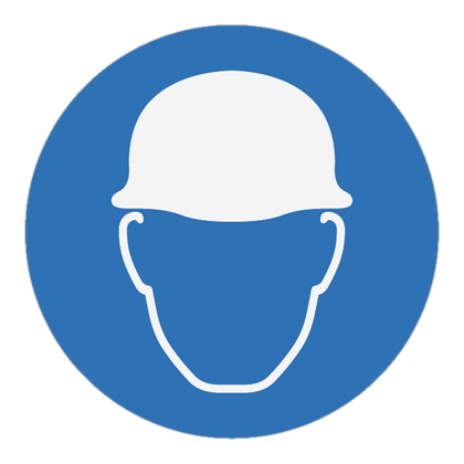 Casque en cas d'intervention