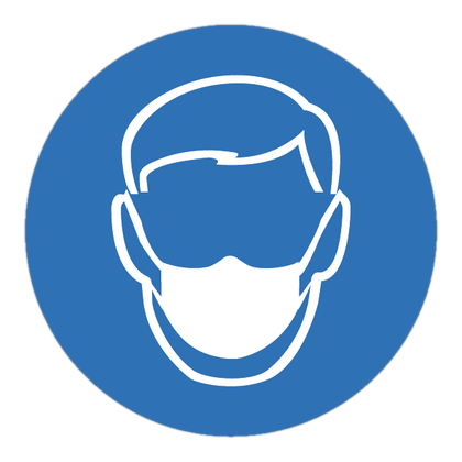 Protection respiratoire FFP3 (ou Versaflo si dépotage)