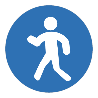 Emprunt du chemin piéton